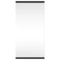 Armoire de bain à miroir d'angle noir 30x24x60 cm
