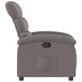 Fauteuil inclinable Taupe Tissu