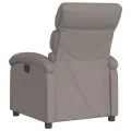 Fauteuil inclinable Taupe Tissu