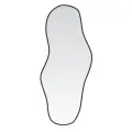 Miroir mural Noir 100x45 cm