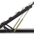 Cadre de lit à rangement hydraulique sans matelas avec LED