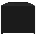Table basse Noir 90x45x35 cm bois d’ingénierie
