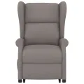 Fauteuil de massage Taupe Tissu