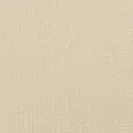 Canapé 2 places avec oreillers décoratifs crème 120 cm tissu