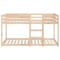 Lit superposé sans matelas 90x200 cm bois de pin massif