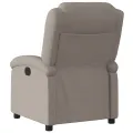 Fauteuil inclinable Taupe Tissu