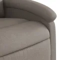 Fauteuil inclinable Taupe Tissu