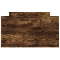 Cadre de lit sans matelas chêne fumé 100x200 cm