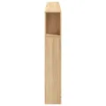 Tête de lit à LED chêne sonoma 180x18,5x103,5cm bois ingénierie