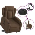 Fauteuil inclinable Marron Tissu