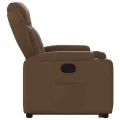 Fauteuil inclinable Marron Tissu