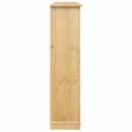 Armoire à chaussures Corona 99x32x124,5 cm bois de pin massif