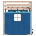 Lit superposé sans matelas 90x200 cm bois de pin massif
