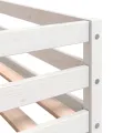 Lit superposé sans matelas 90x200 cm bois de pin massif