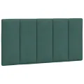Lit avec matelas vert foncé 100x200 cm velours