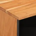 Table de chevet 40x34x46 cm bois d'acacia massif