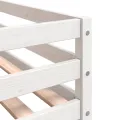 Lit superposé sans matelas 80x200 cm bois de pin massif