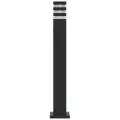 Lampadaire d'extérieur noir 80 cm aluminium