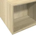 Cadre de lit sans matelas chêne sonoma 200x200 cm