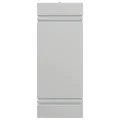 Applique murale d'extérieur argenté acier inoxydable