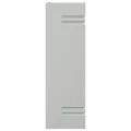Applique murale d'extérieur argenté acier inoxydable