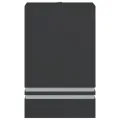 Appliques murales d'extérieur 2 pcs noir acier inoxydable