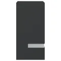 Appliques murales d'extérieur 2 pcs noir acier inoxydable