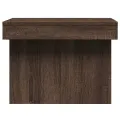 Table basse chêne marron 100x55x40 cm bois d'ingénierie