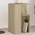 Table d'appoint chêne sonoma 35x35x60 cm bois d'ingénierie