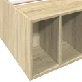 Cadre de lit sans matelas chêne sonoma 90x200 cm