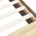 Cadre de lit sans matelas chêne sonoma 90x200 cm