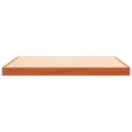 Cadre de lit sans matelas cire marron 140x190cm bois pin massif