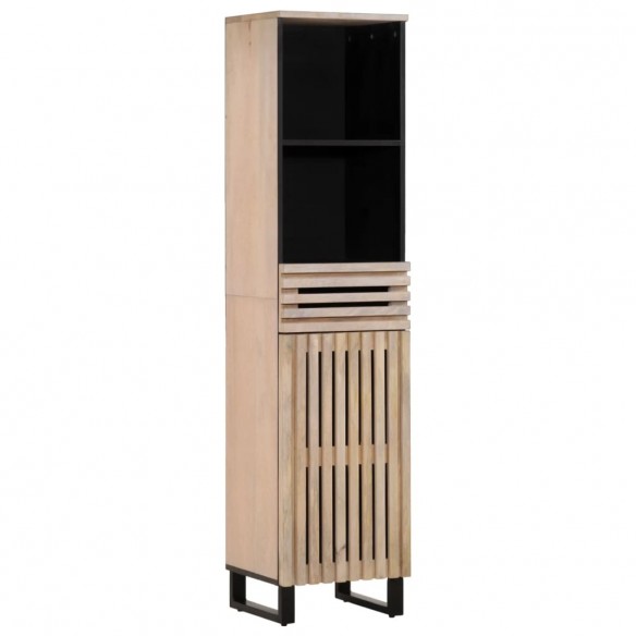 Buffet 38x34x160 cm bois massif de manguier