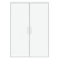 Buffets 2 pcs blanc 60x31x84 cm bois d'ingénierie