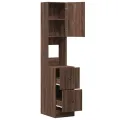 Armoire de cuisine chêne marron 35x50x180 cm bois d’ingénierie