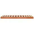 Cadre de lit sans matelas cire marron 120x190cm bois pin massif