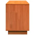Armoire à chaussures cire marron 110x34x45 cm bois pin massif