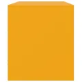 Meuble TV jaune moutarde 99x39x44 cm acier