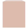 Meuble TV rose 99x39x44 cm acier