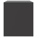 Meubles TV 2 pcs noir 67x39x44 cm acier