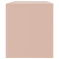 Meuble TV rose 99x39x44 cm acier