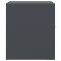 Tables de chevet 2 pcs anthracite 34,5x39x44 cm acier