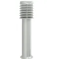 Lampadaires d'extérieur et sortie 3pcs argenté acier inoxydable