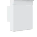 Appliques murales LED d'extérieur 2 pcs blanc