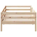 Cadre de lit sans matelas 90x200 cm bois de pin massif