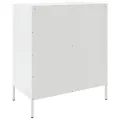 Buffet blanc 68x39x79 cm acier