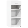 Buffet blanc 40x42,5x93 cm bois d'ingénierie