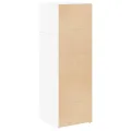 Buffet haut blanc 40x42,5x124 cm bois d'ingénierie