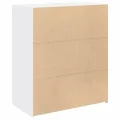 Buffet blanc 80x42,5x93 cm bois d'ingénierie