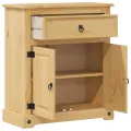 Armoire de salle de bain Corona 70x33x80 cm bois de pin massif